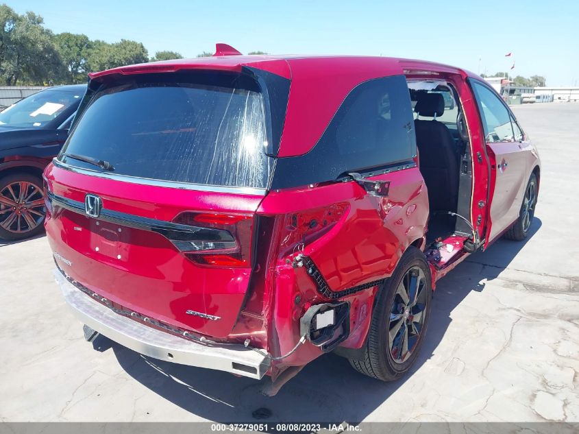 2023 HONDA ODYSSEY SPORT - 5FNRL6H71PB015413