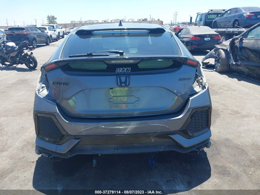 2019 HONDA CIVIC HATCHBACK EX - SHHFK7H68KU409582