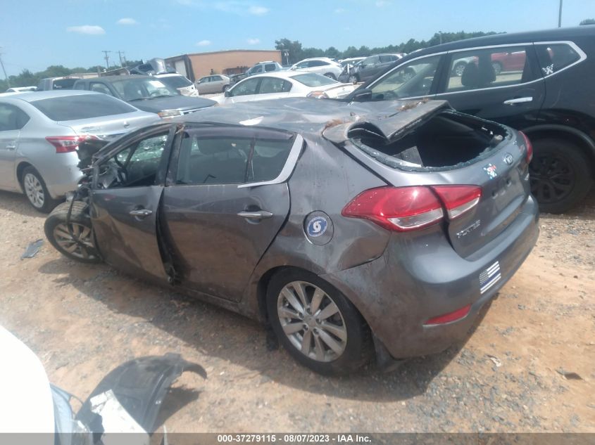 2015 KIA FORTE 5-DOOR EX - KNAFX5A84F5334628