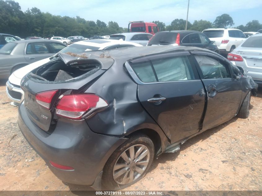 2015 KIA FORTE 5-DOOR EX - KNAFX5A84F5334628
