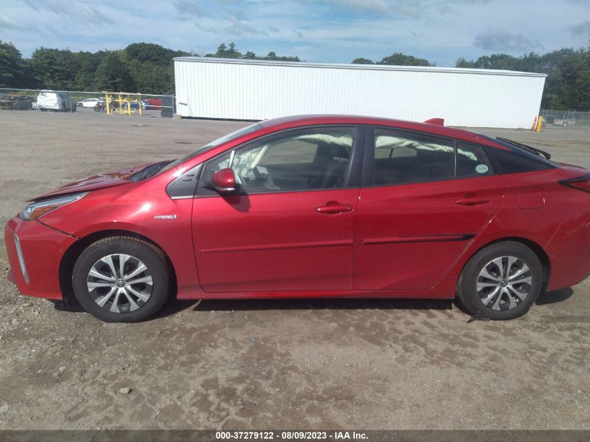 2021 TOYOTA PRIUS LE/XLE - JTDL9MFUXM3026176