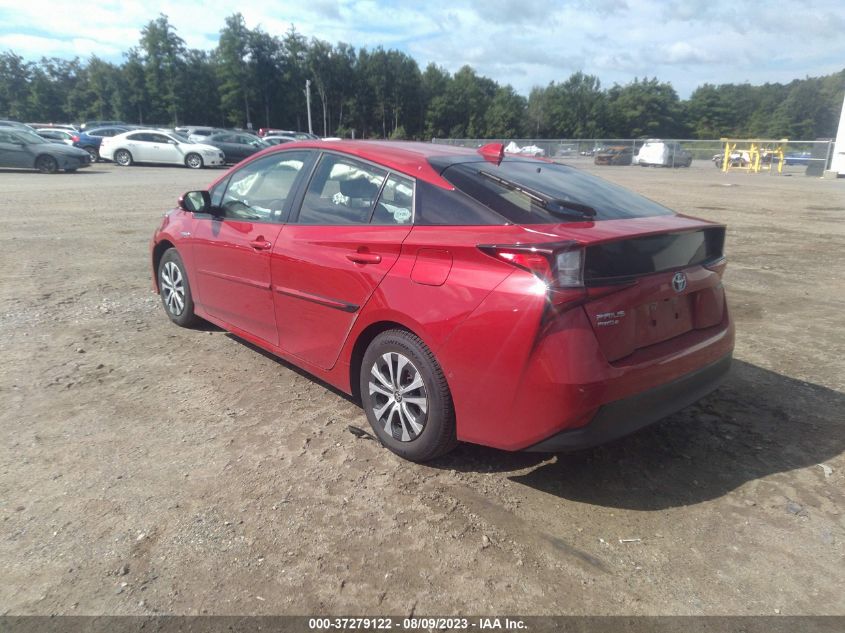 2021 TOYOTA PRIUS LE/XLE - JTDL9MFUXM3026176
