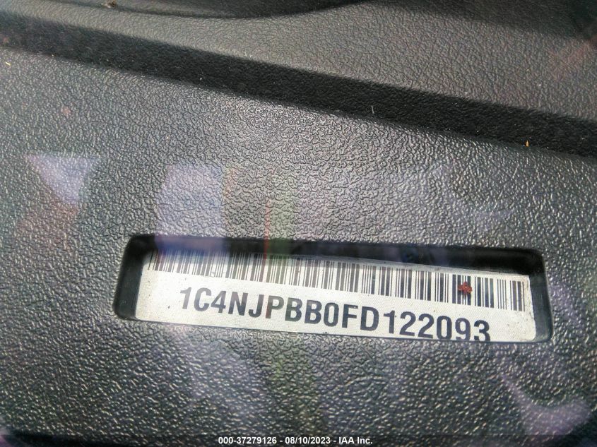 2015 JEEP PATRIOT SPORT - 1C4NJPBB0FD122093