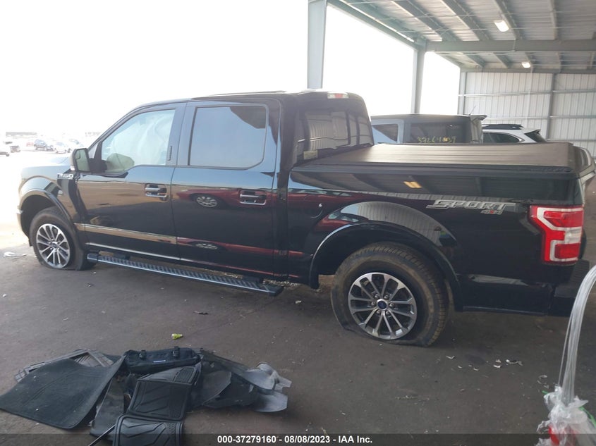 VIN 1FTEW1EP9JKC53646 2018 FORD F-150 XL/XLT/LARIAT