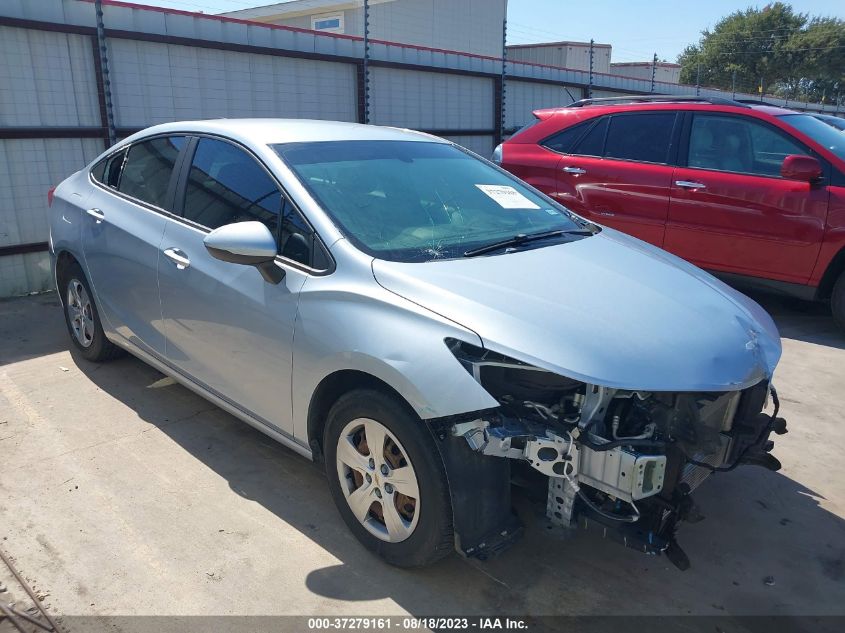 Lot #2541533130 2018 CHEVROLET CRUZE LS AUTO salvage car