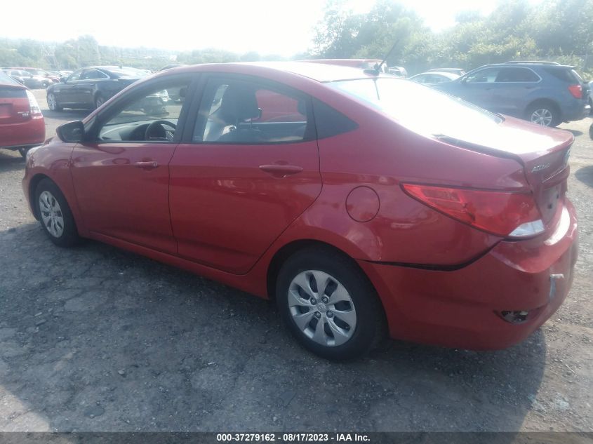 2016 HYUNDAI ACCENT SE - KMHCT4AE2GU953488
