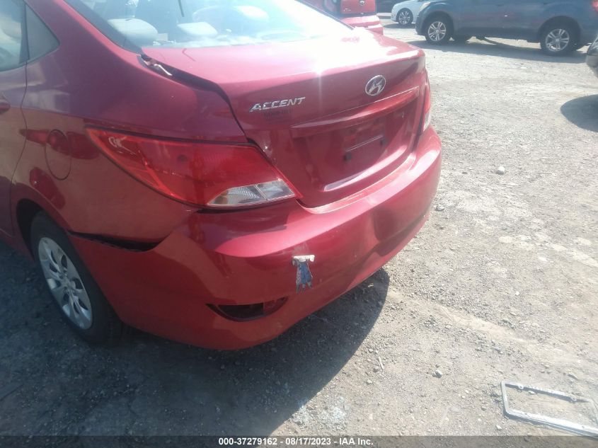 2016 HYUNDAI ACCENT SE - KMHCT4AE2GU953488