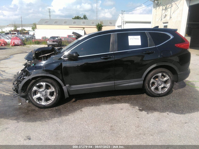 VIN 7FARW1H50HE009665 2017 HONDA CR-V EX