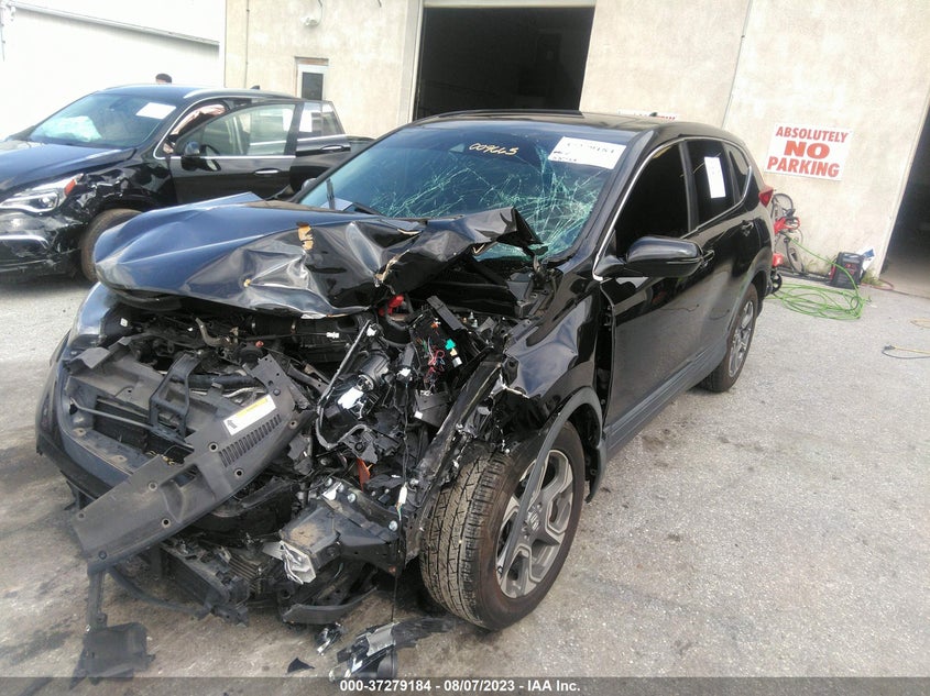 VIN 7FARW1H50HE009665 2017 HONDA CR-V EX