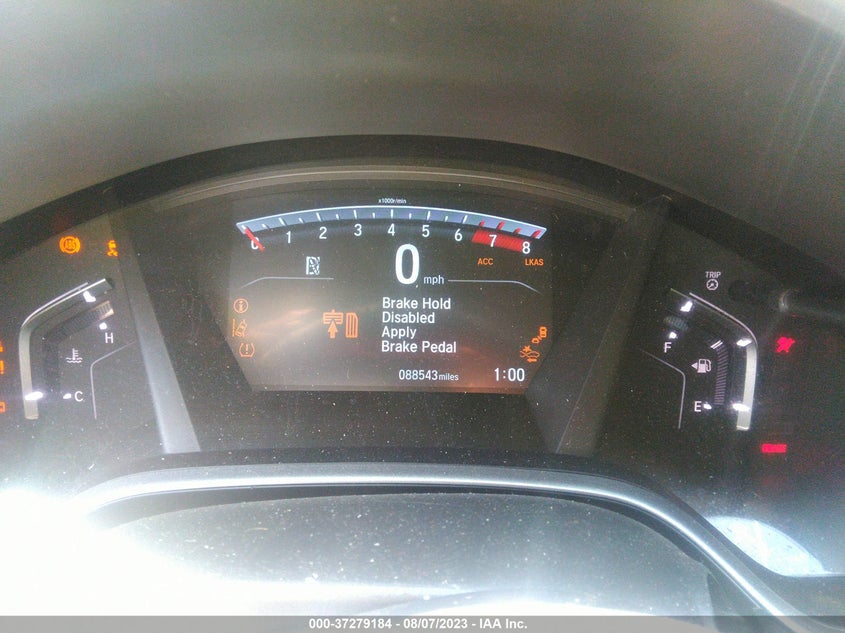 VIN 7FARW1H50HE009665 2017 HONDA CR-V EX