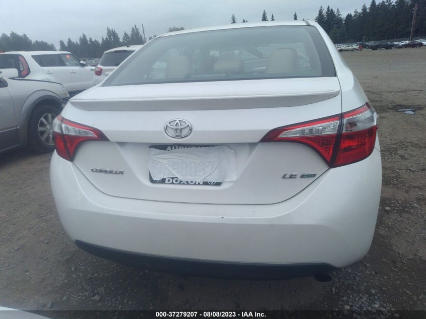 2014 TOYOTA COROLLA LE ECO - 5YFBPRHE8EP106315