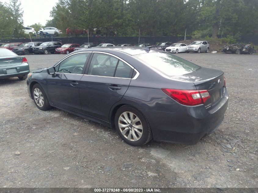 2016 SUBARU LEGACY 2.5I PREMIUM - 4S3BNAC64G3005744