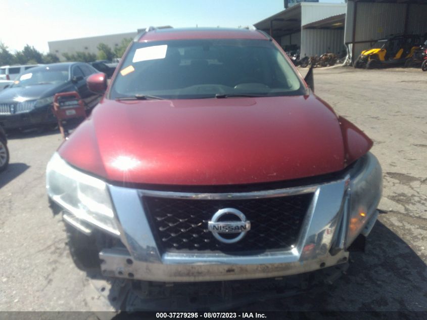 2014 NISSAN PATHFINDER SL - 5N1AR2MN6EC600535