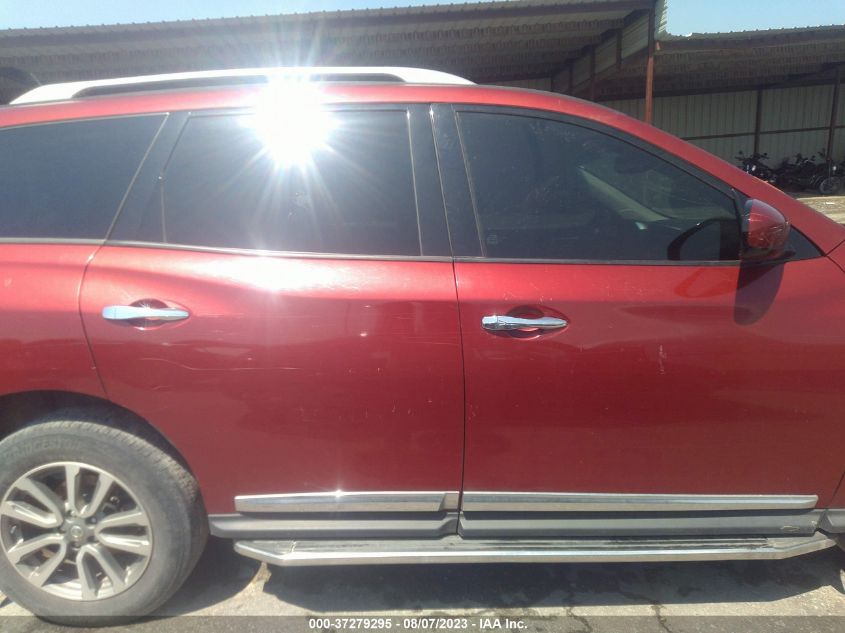 2014 NISSAN PATHFINDER SL - 5N1AR2MN6EC600535