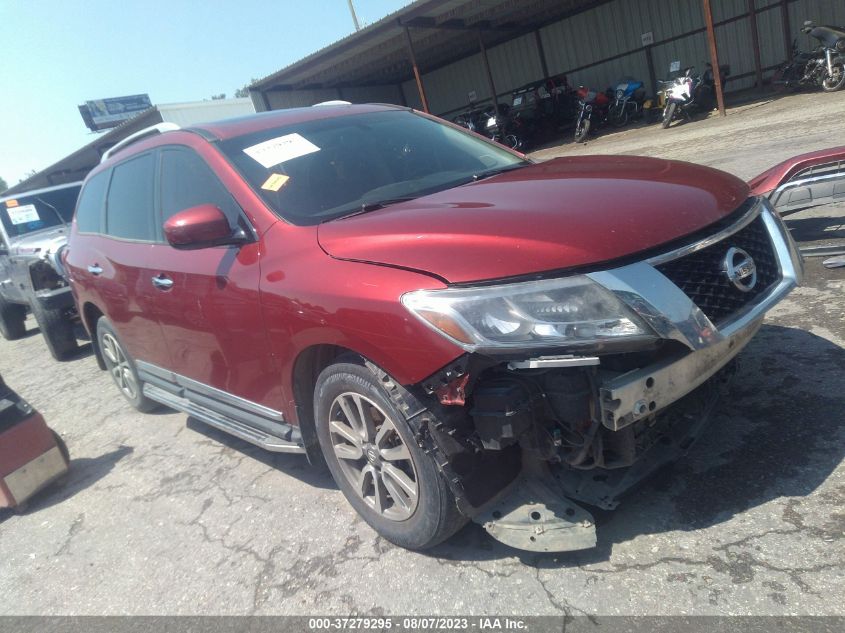 2014 NISSAN PATHFINDER SL - 5N1AR2MN6EC600535