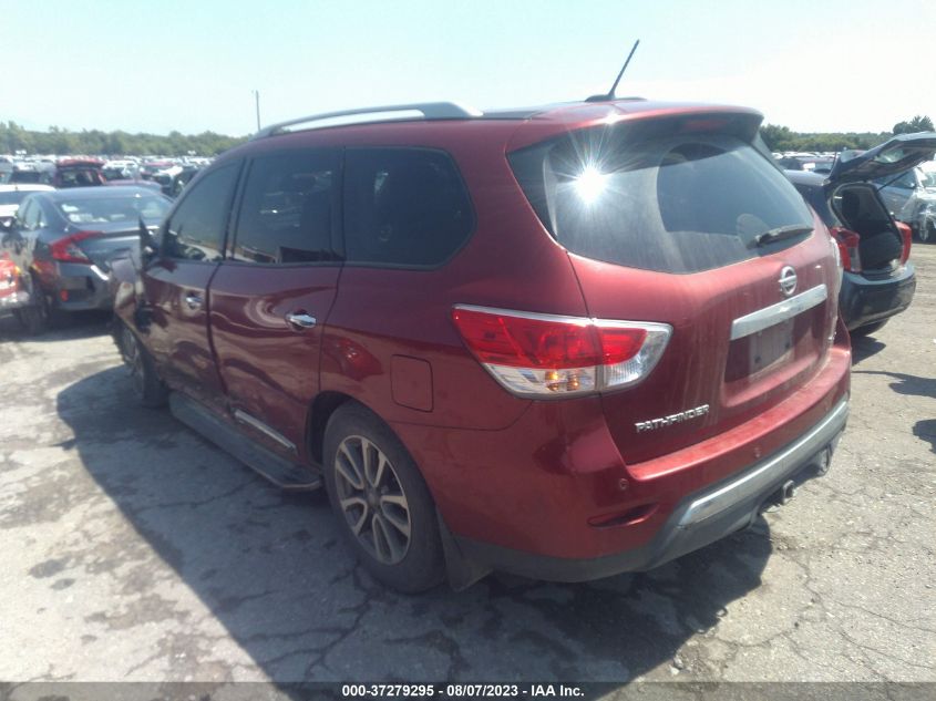 2014 NISSAN PATHFINDER SL - 5N1AR2MN6EC600535