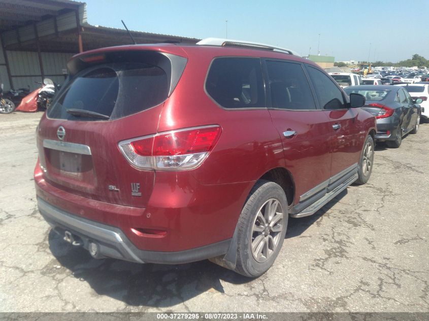 2014 NISSAN PATHFINDER SL - 5N1AR2MN6EC600535