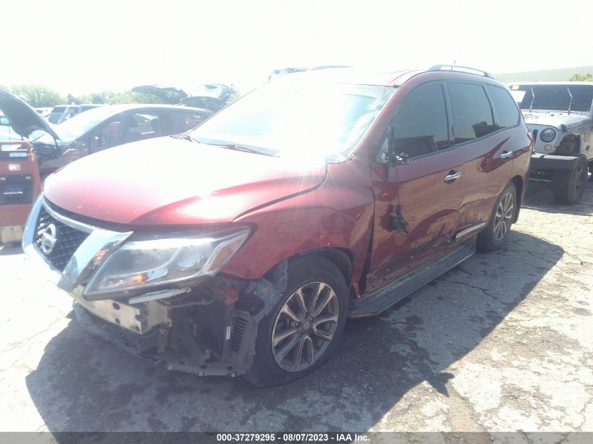 2014 NISSAN PATHFINDER SL - 5N1AR2MN6EC600535