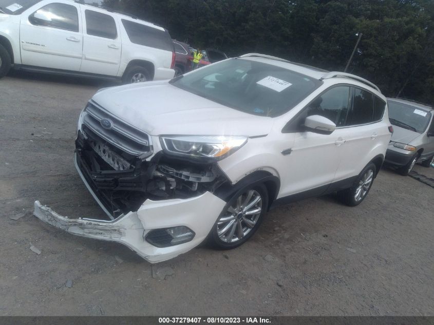 2017 FORD ESCAPE TITANIUM - 1FMCU9JDXHUB71362