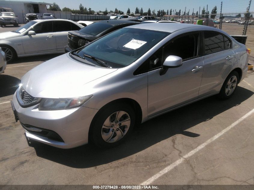 2013 HONDA CIVIC SDN LX - 19XFB2F56DE232263