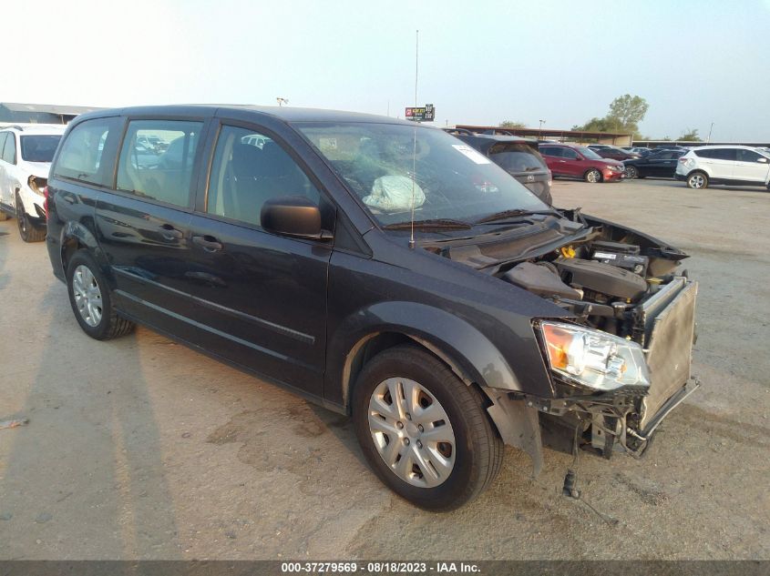 2016 DODGE GRAND CARAVAN AMERICAN VALUE PKG - 2C4RDGBG9GR277289