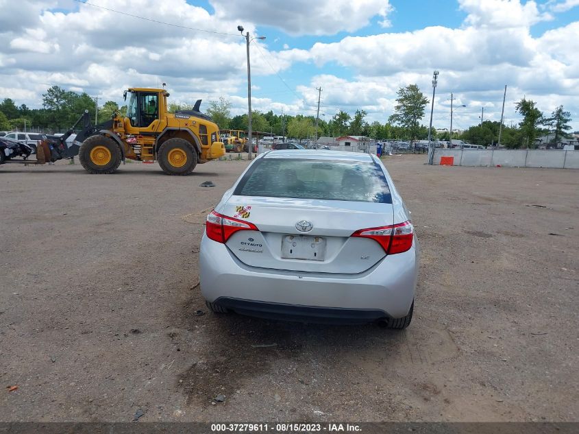 2016 TOYOTA COROLLA L/LE/S/S PLUS/LE PLUS - 2T1BURHE1GC561695