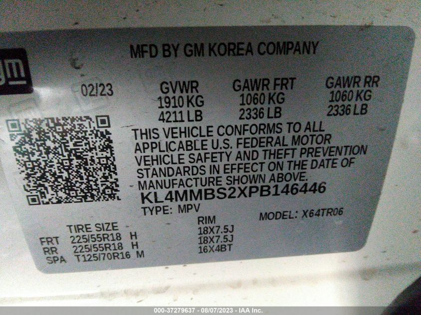 2023 BUICK ENCORE GX PREFERRED - KL4MMBS2XPB146446