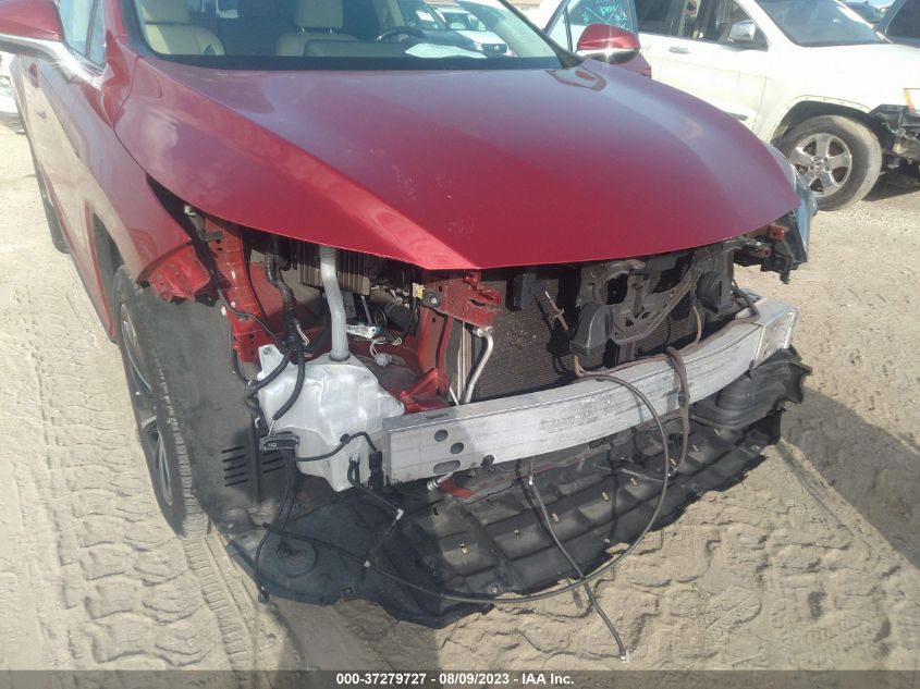 2016 LEXUS RX 350 - 2T2ZZMCA0GC006014