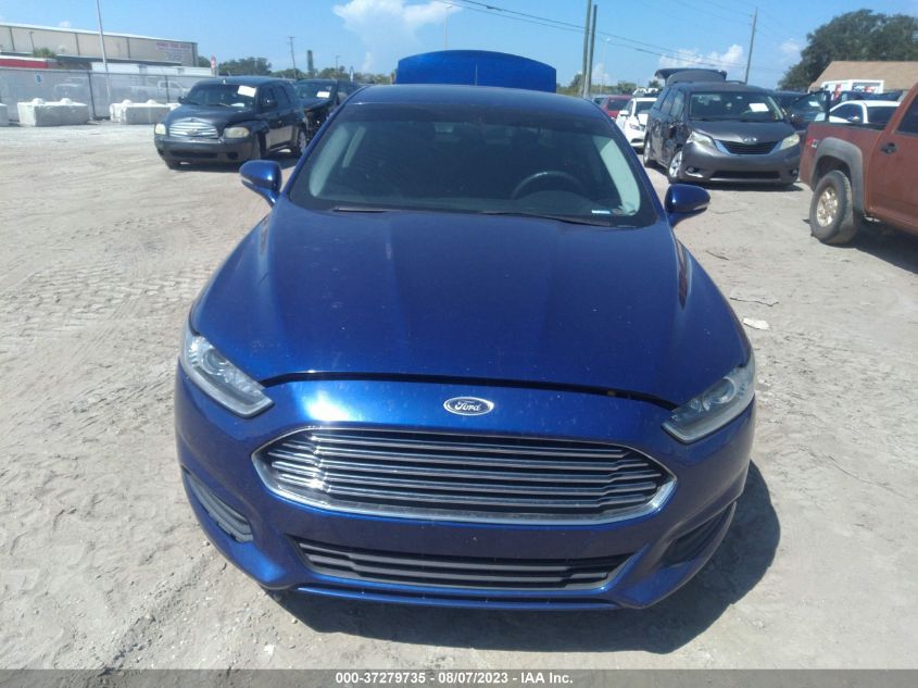 2016 FORD FUSION SE - 3FA6P0H75GR244122