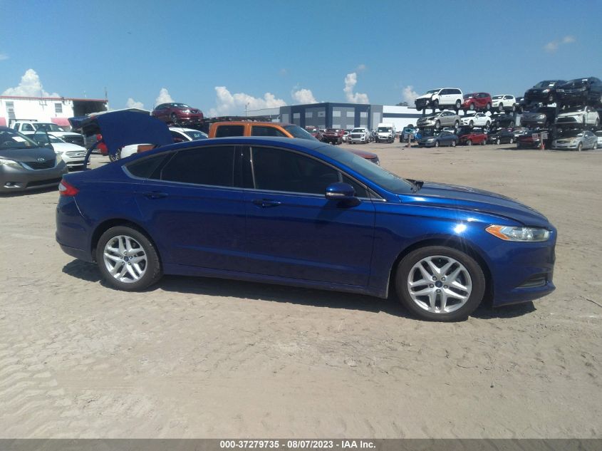2016 FORD FUSION SE - 3FA6P0H75GR244122