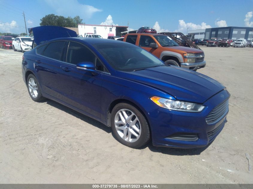 2016 FORD FUSION SE - 3FA6P0H75GR244122