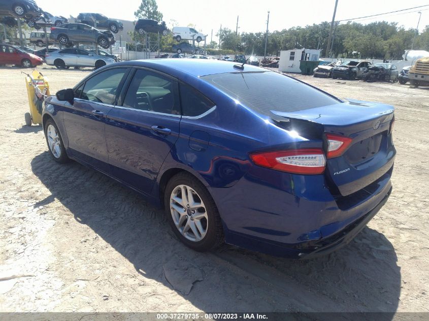 2016 FORD FUSION SE - 3FA6P0H75GR244122