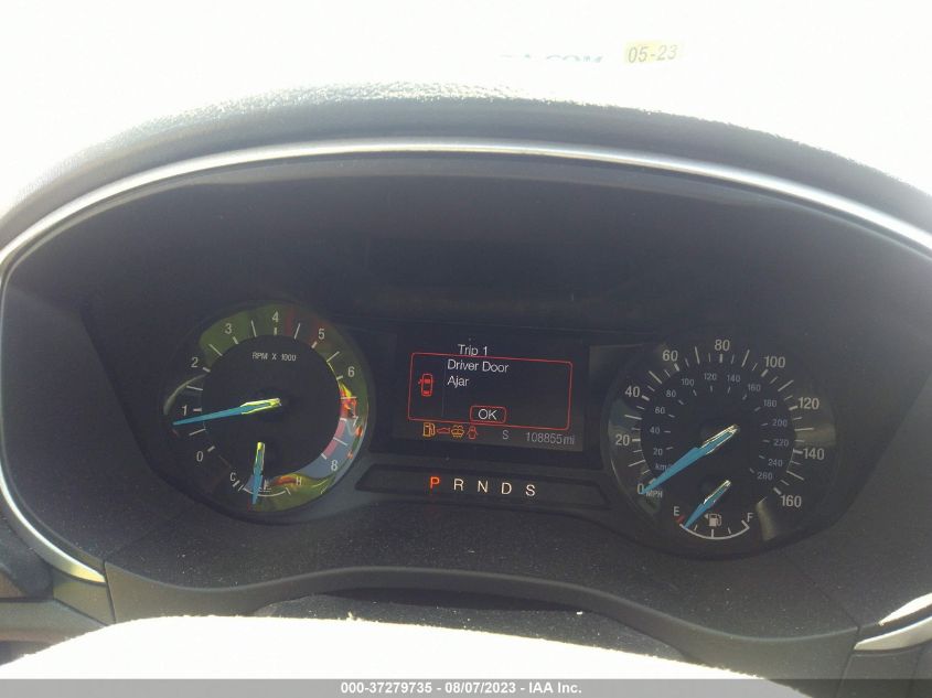 2016 FORD FUSION SE - 3FA6P0H75GR244122