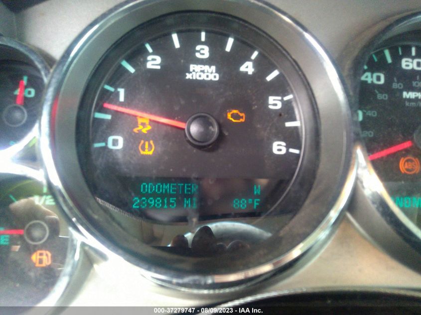 2013 GMC SIERRA 1500 SLE - 3GTP2VE7XDG250892