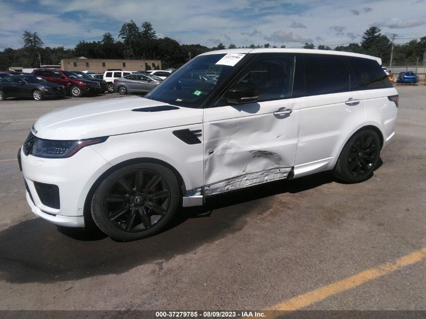 VIN SALWS2RUXLA885689 2020 LAND ROVER RANGE ROVER SPORT HST
