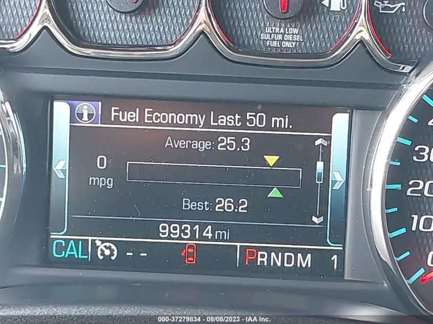 2016 CHEVROLET SILVERADO 2500HD LTZ - 1GC1KWE89GF220535