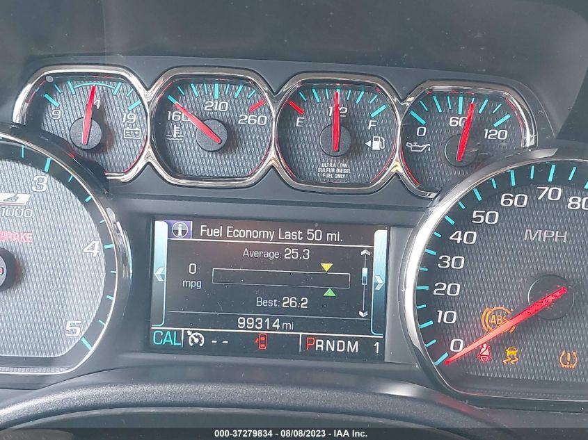 2016 CHEVROLET SILVERADO 2500HD LTZ - 1GC1KWE89GF220535