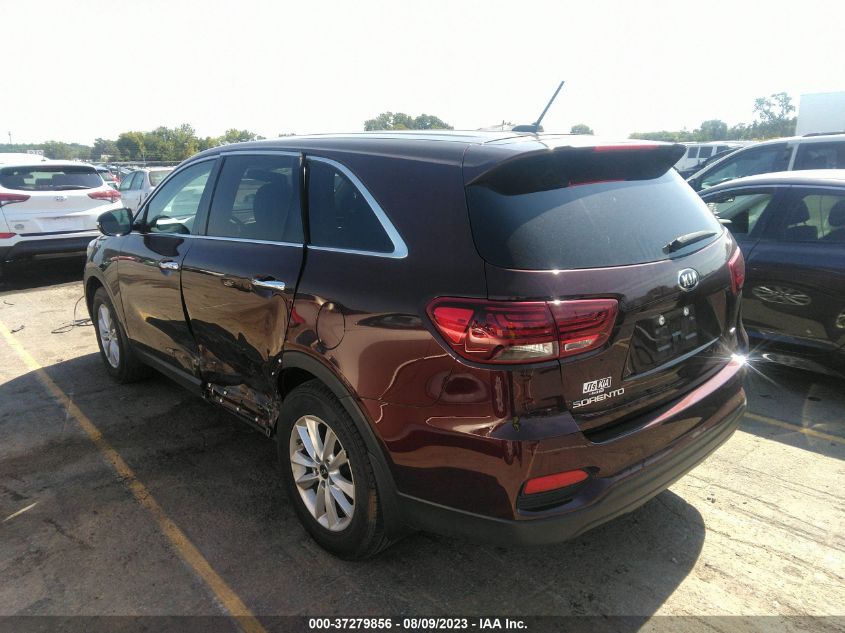 2019 KIA SORENTO LX - 5XYPG4A35KG575072