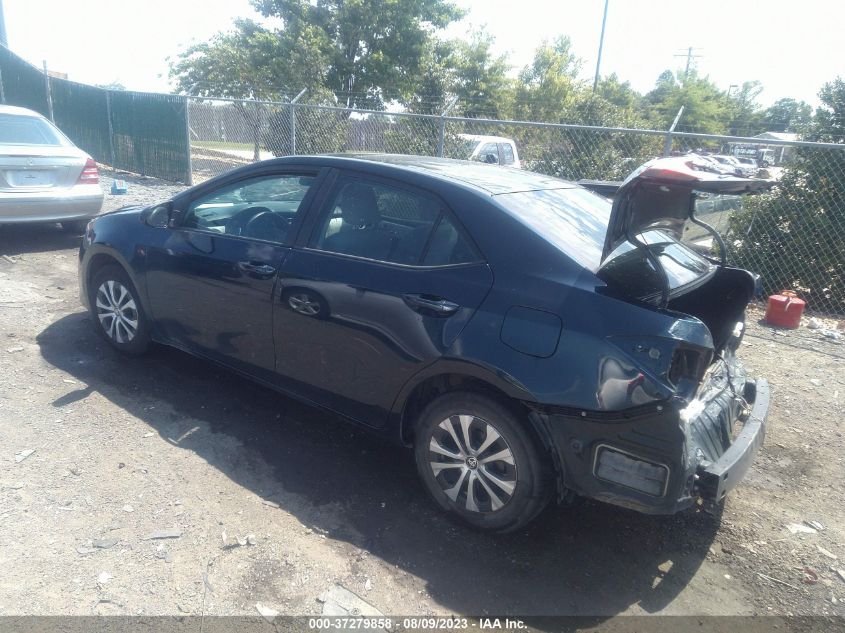 2019 TOYOTA COROLLA L/LE/SE/XLE/XSE - 2T1BURHE7KC145353