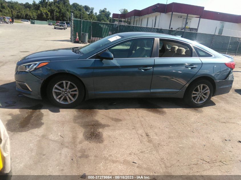 2015 HYUNDAI SONATA 2.4L SE - 5NPE24AF0FH211284