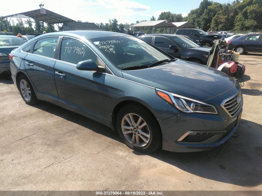 2015 HYUNDAI SONATA 2.4L SE - 5NPE24AF0FH211284