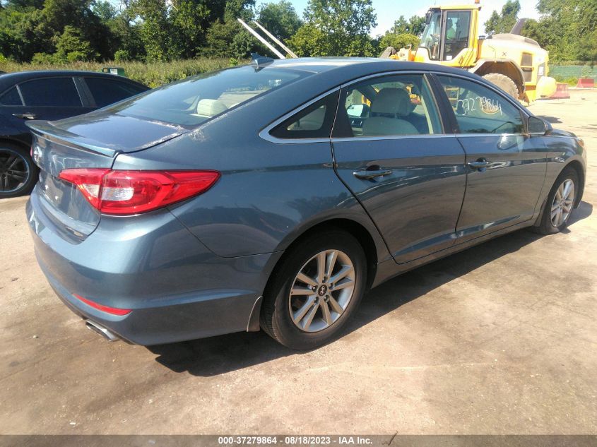 2015 HYUNDAI SONATA 2.4L SE - 5NPE24AF0FH211284