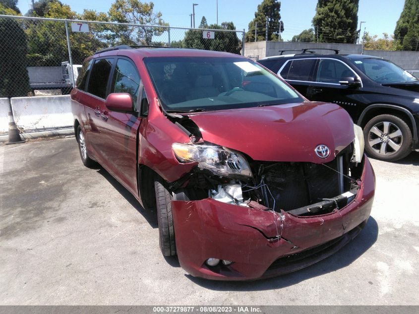 2014 TOYOTA SIENNA XLE/XLE AAS/LTD - 5TDYK3DC2ES415585