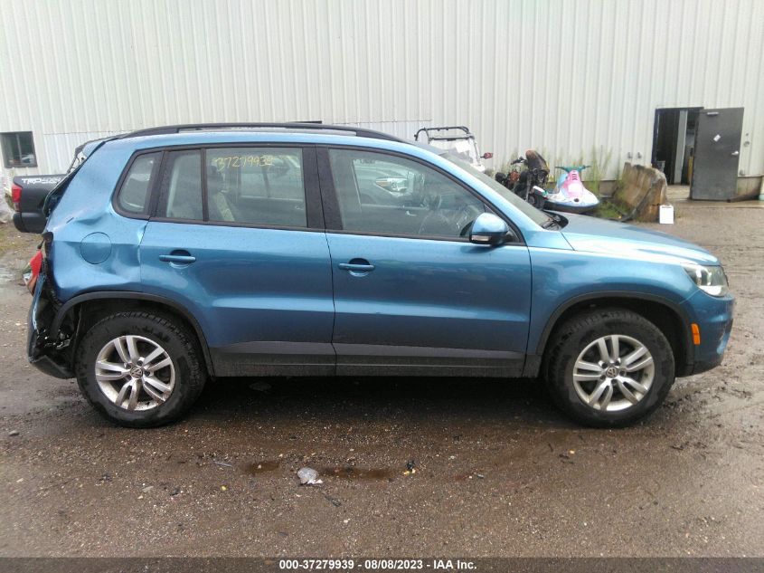 2017 VOLKSWAGEN TIGUAN - WVGBV7AX4HK016986