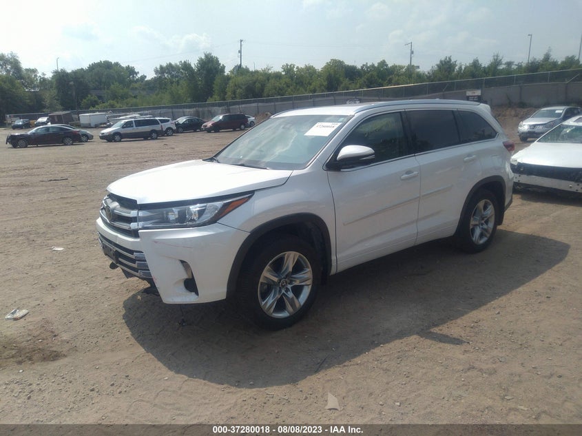 VIN 5TDDZRFH4HS442913 2017 TOYOTA HIGHLANDER LIMITED