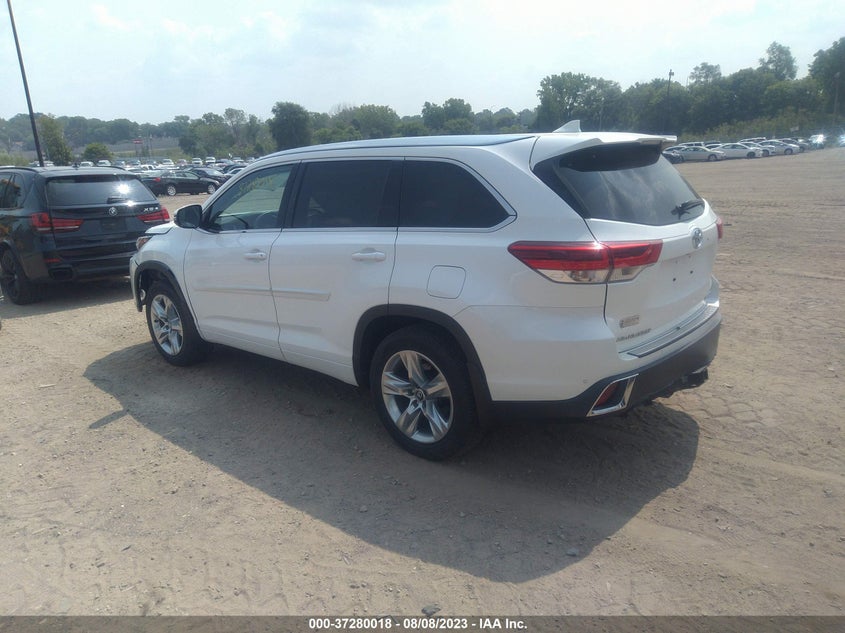 VIN 5TDDZRFH4HS442913 2017 TOYOTA HIGHLANDER LIMITED