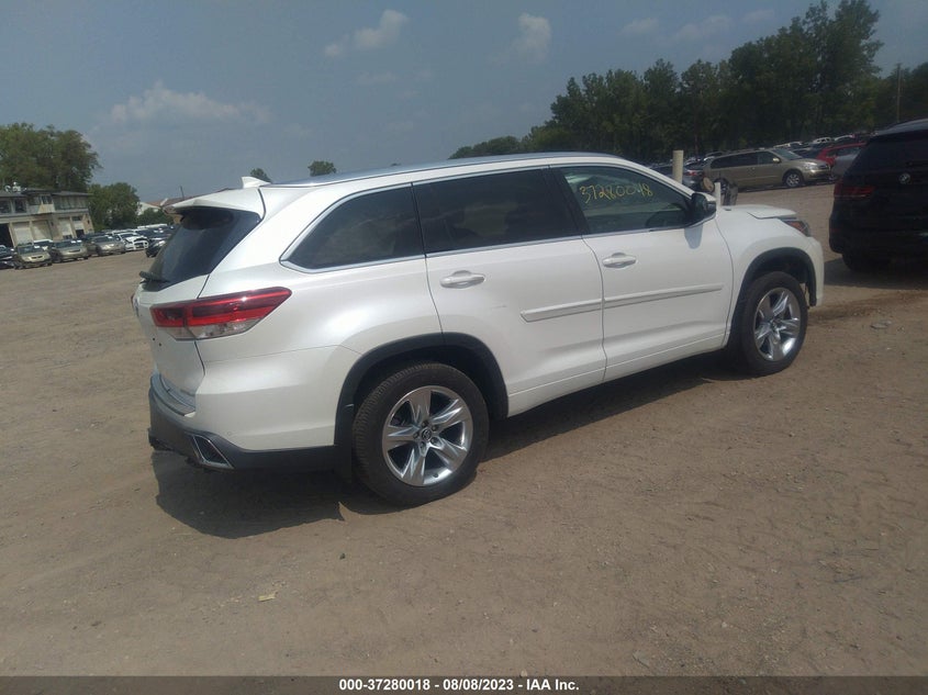 VIN 5TDDZRFH4HS442913 2017 TOYOTA HIGHLANDER LIMITED