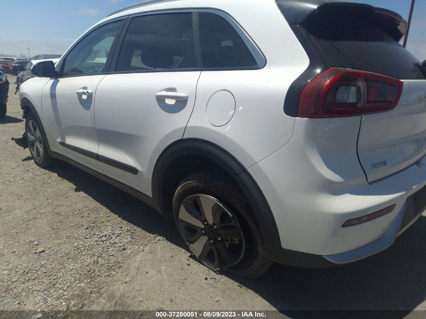2018 KIA NIRO FE/LX - KNDCB3LC6J5210430