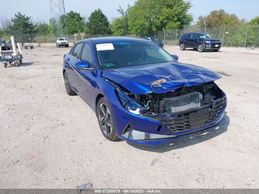 2022 HYUNDAI ELANTRA SEL - KMHLN4AG0NU317953