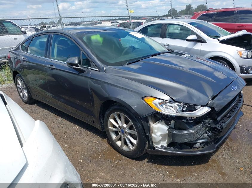 2017 FORD FUSION SE - 3FA6P0H73HR182088